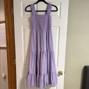 Abercrombie & Fitch Lilac Tiered dress